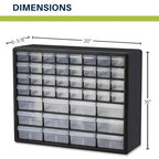 Akro-Mils 44-Drawer Plastic Drawer Storage Cabinet - Image 3