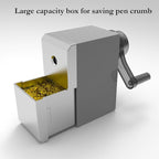 Premium Desktop Manual Pencil Sharpener, Desk Mount Design - Image 4
