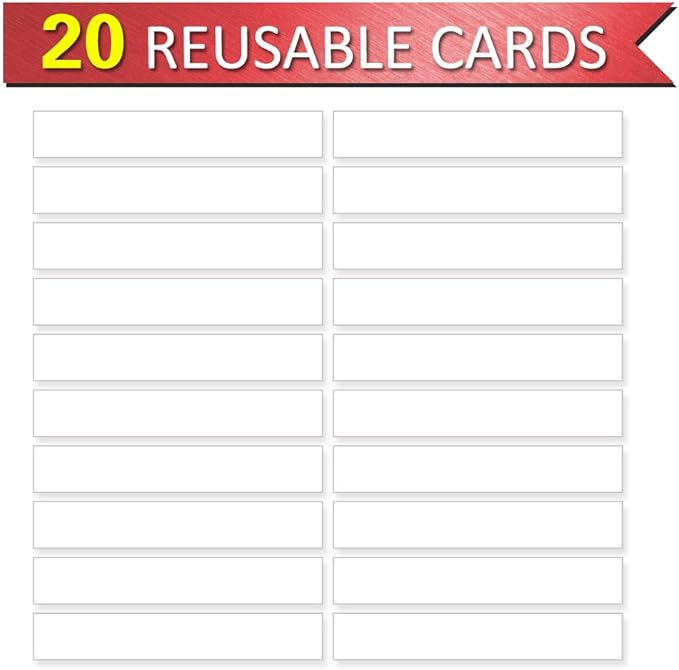 Blue Tabletop Desktop Pocket Chart - Image 4