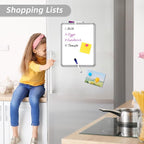 VUSIGN Small White Board Dry Erase, Mini Whiteboard - Image 2