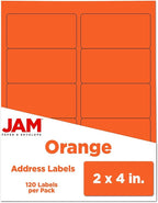 JAM PAPER Shipping Address Labels by JAMPaper