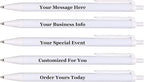 RevMark Personalized Ballpoint Pen, Custom Printed Name, Business or Event by RevMark