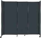 Versare Straightwall Sliding Portable Wall Partition | Freestanding Office by VERSARE