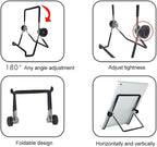 CATHATRR Holder 180° Adjustable Angle Foldable Metal Stand Mount - Image 4