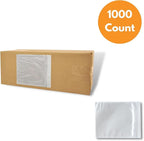 4.5" x 5.5" Clear Packing List Back Side Loading Plain Face Envelopes Pouches - Image 4