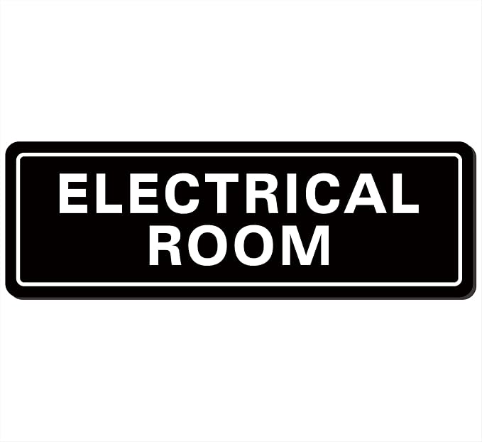 Electrical Room Sign by Unknown
