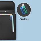 2 Pack Extra Large Legal Size/Foolscap 12 Pockets Accordion File Organizer - Image 6