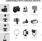 【All Metal】RAUBAY Desktop Magic Arm, Overhead Camera Desk Mount, Table Light - Image 5