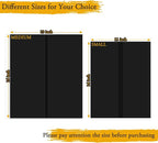 AKONEGE 3PCS Small Trifold Poster Board, 21 x 14 Inches Black Corrugated - Image 3