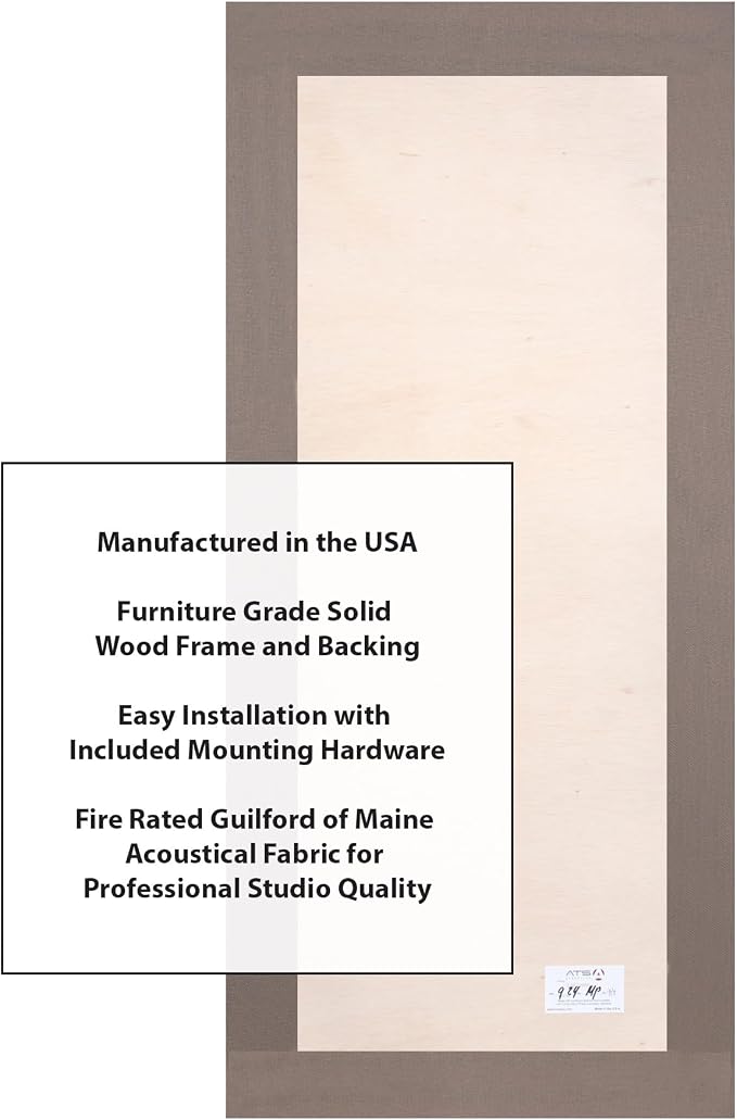 ATS Acoustics Home Office Residential Acoustic Treatment Room Kit Sound - Image 6