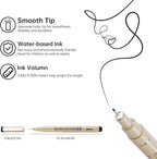 Attom Tech Art 05 Micro, Fineliner Pen Set Ink, Fine Point Pen, Artist - Image 3