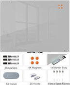 TSJ OFFICE Glass Dry-Erase Board - Image 4