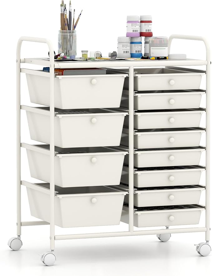 Giantex 12 Drawer Rolling Cart by Giantex