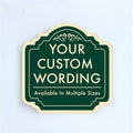 Custom Metal Signs, Personalized Aluminum by SpeedyOrders