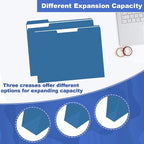 File Folder, HERKKA 30 Pack 1/3 Cut Tab File Folders, File Folders Great - Image 4