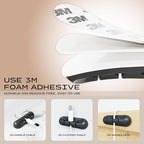 Apromisith USB Cable Organizer Clips Cord Holder, 6 Packs Black Self Adhesive - Image 4