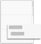 NextDayLabels - 3 UP Laser W-2 Forms, Employee Copy, Horizontal Format by NextDayLabels