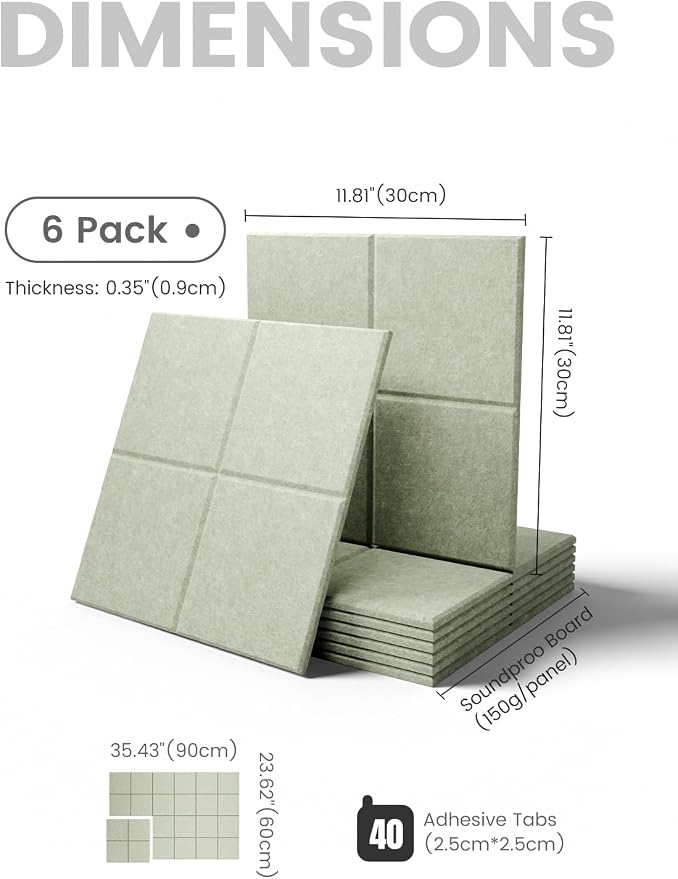 Large Felt Bulletin Board 36"x24", Cork Board Alternative - Image 2