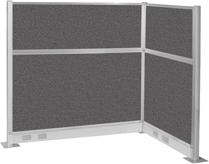 Versare Pre-Configured Hush Panel Electric Cubicle | Workstation Divider Walls by VERSARE
