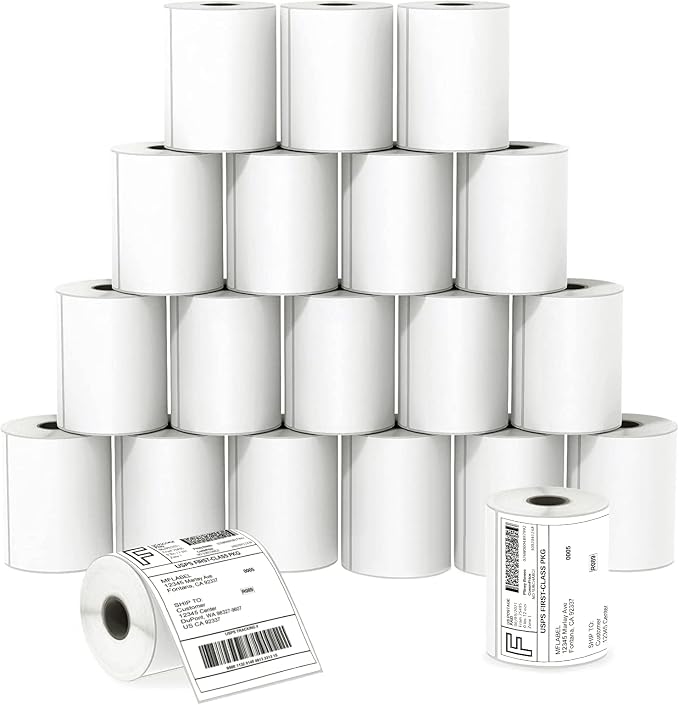 MFLABEL 4x6 Thermal Shipping Labels by MFLABEL