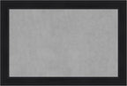 Amanti Art Black Framed Magnetic Board 25x37 Large Vision Board by AmantiArt