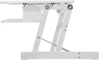 Rocelco 37.5" Deluxe Height Adjustable Standing Desk Converter - Image 6