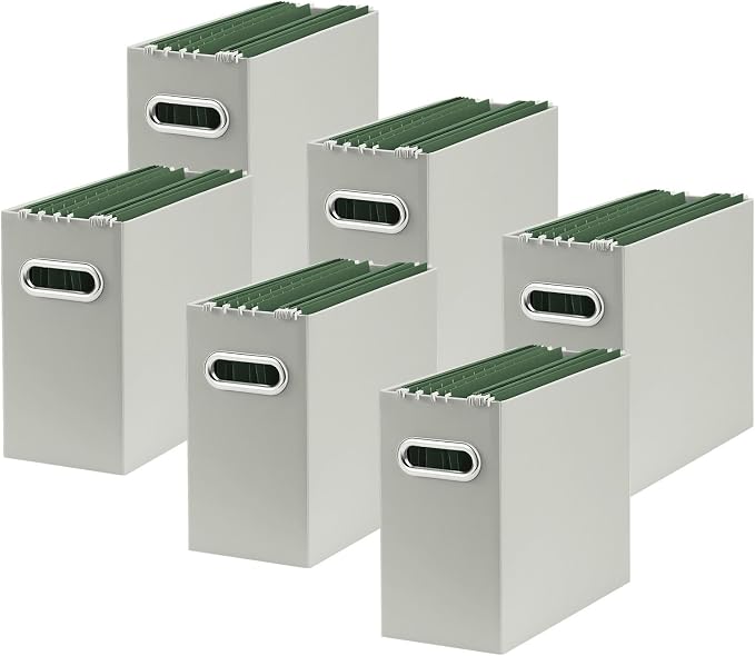 Oterri Cardboard File Organizer Box by Oterri