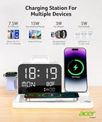 Acer 7-in-1 Wireless Charging Station - 30W Fast Wireless Charger - Image 5