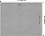 Amanti Art Silver Framed Magnetic Board 34x42 X-Large Vision Board - Image 4