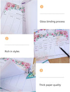 JAMIEKA 52Color Weekly Tearable Planners Pad - Image 3