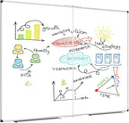 XBoard Dry Erase Board 60 x 48 Inch | Foldable Magnetic White Board - Image 5