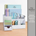 My Space Organizers Marble Desk Organizer - Image 9