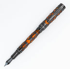 Conklin Endura Deco Crest Fountain Pen in Orange - Image 9