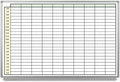 30 Minute Schedule with Color Whiteboard 36" x 24" by CreativeSafetySupply