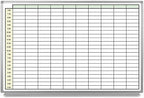 30 Minute Schedule with Color Whiteboard 36" x 24" by CreativeSafetySupply