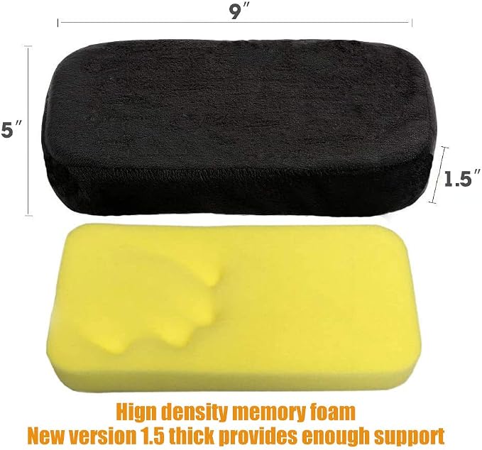 Sunnors Chair Armrest Pads, Memory Foam Office Chair Arm Covers and Elbow Pillow - Image 4