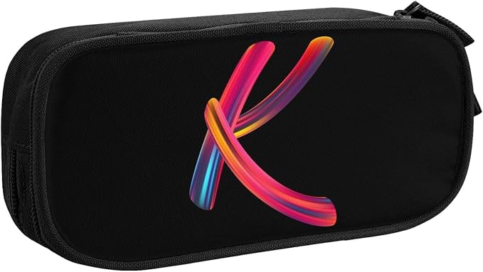 Pazacon Cute Initial Pencil Case by Pazacon-HomeEssentials