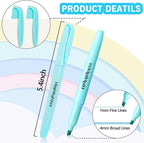 YEGEER Highlighters Bulk, Chisel Tip Dry-Quickly Highlighter Markers, Office - Image 3
