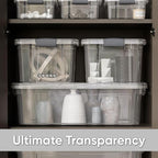 Superio Clear Storage Boxes - Image 6