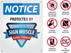 Custom OSHA Style Safety First Sign 12" x 18" Aluminum Sign, Customizable "Your - Image 5