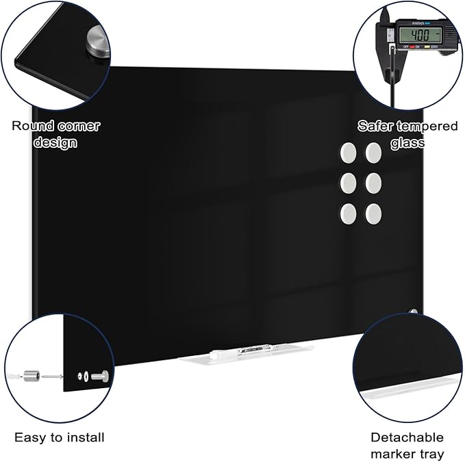 Black Dry Erase Board - Image 3