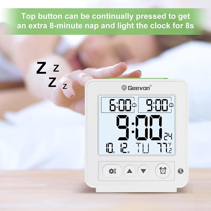 Geevon Atomic Travel Alarm Clock - Image 5