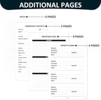 Comkiso Address Book with Individual Alphabetical Tabs Laminated, Large Print - Image 4