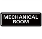 Mechanical Room Sign – Equipment Room Sign, Premium Durable Acrylic Material by Unknown