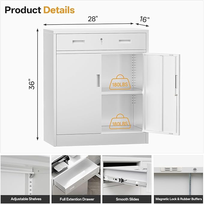 TaskStorz Metal Storage Cabinets - Image 3