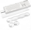 Keyboard Stand with Gel Wrist Rest Combo, Ergonomic Desktop Riser & Wrist by Rskinieei