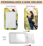 Custom Badge Holder ID Card Hold Case, Personalized Retractable Badges Holders - Image 2
