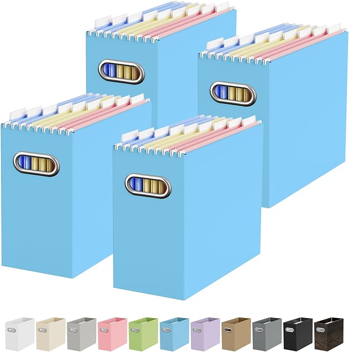 Oterri Cardboard File Organizer Box by Oterri