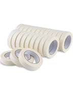 Lichamp Masking Tape 1 inch, 24 Pack General Purpose Beige White Masking Tape by Lichamp
