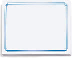 PaperDirect Foil Elegance Specialty Certificates, 50 Sheets of 38lb White Paper by PaperDirect